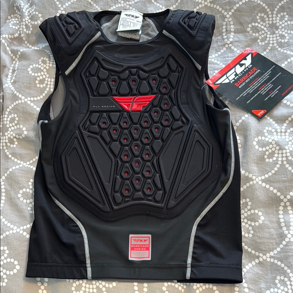 BMX 🏍️🏍️🚴‍♂️Protective Vest Youth NWT